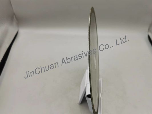 সিলভার ইলেক্ট্রোপ্লেটেড বন্ড গ্রাইন্ডিং হুইলস টেকসই 1.0 মিমি উচ্চ কর্মক্ষমতা