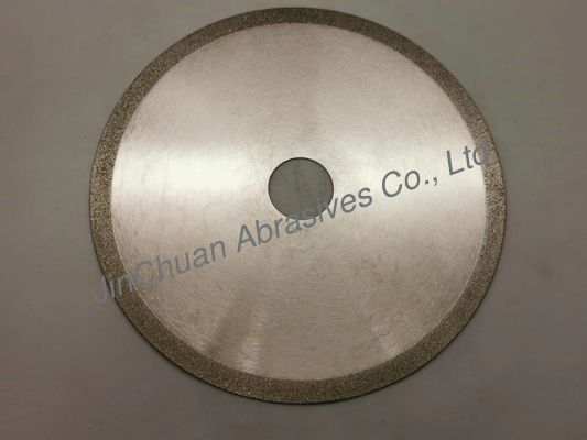 সিলভার ইলেক্ট্রোপ্লেটেড বন্ড গ্রাইন্ডিং হুইলস টেকসই 1.0 মিমি উচ্চ কর্মক্ষমতা