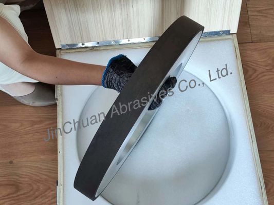 1A1 সিমেন্টেড কার্বাইড টুলস গ্রাইন্ডিং এবং পোলিশিং জন্য ফ্ল্যাট রজন বাঁধা গ্রাইন্ডিং হুইল