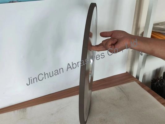 400mm 1A1 ফ্ল্যাট Cbn হুইল গ্রিলিং এবং পোলিশিং জন্য হীরা হুইল