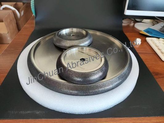 কাস্টমাইজড ইলেক্ট্রোপ্লেটেড সিবিএন গ্রাইন্ডিং হুইলস ডায়ামেটারে 125 / 150 / 203