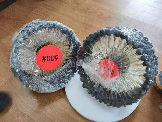 ব্যাস 230 এবং 330 নমনীয় হোনিং ব্রাশ Sic Grit সংখ্যা 600#