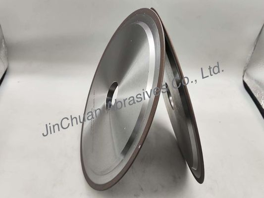 R0.8mm 200mm রেইন বন্ডেড গ্রাইন্ডিং হুইল CBN শার্পিং হুইল