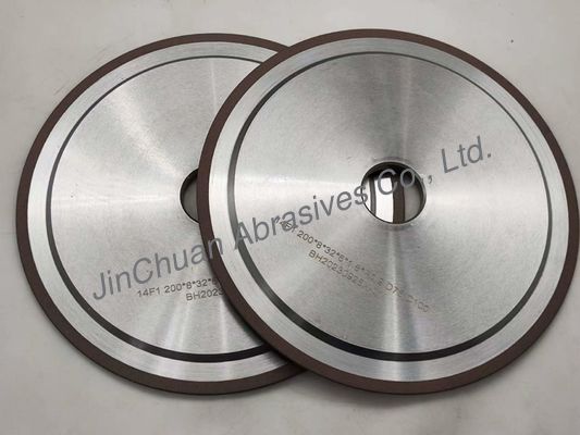 R0.9 14A1 কার্বাইড সরঞ্জাম গ্রিলিং জন্য রজন বন্ড ডায়মন্ড চাকার