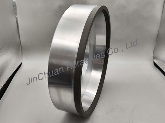 6A2 রেজিন বন্ড CBN গ্রিলিং হুইলস সঙ্গে ব্যাসার্ধ 203mm অভ্যন্তরীণ গর্ত 84mm বেধ 51mm