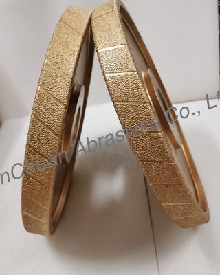 ১এ১ ডি৪০০ মিমি ভ্যাকুয়াম লেজেড ডায়মন্ড গ্রিলিং হুইল