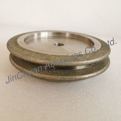 যথার্থ রত্নপাথর পলিশিং এবং প্রোফাইল পলিশিংয়ের জন্য কাস্টমাইজযোগ্য ইলেক্ট্রোপ্লেটেড ডায়মন্ড গ্রিলিং হুইল