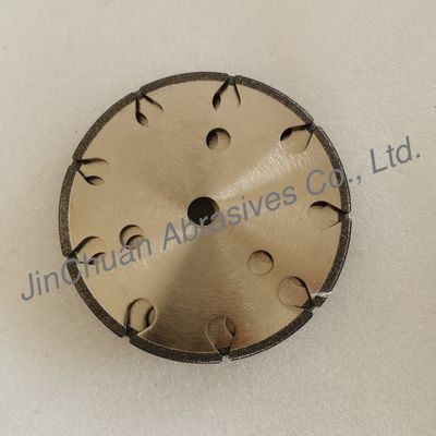 B80/100 145*4.8 * 16 *6 মিমি Dinasaw CBN সাইক্লোন গ্রিলিং হুইলস চেইন সাগের তীক্ষ্ণতা জন্য