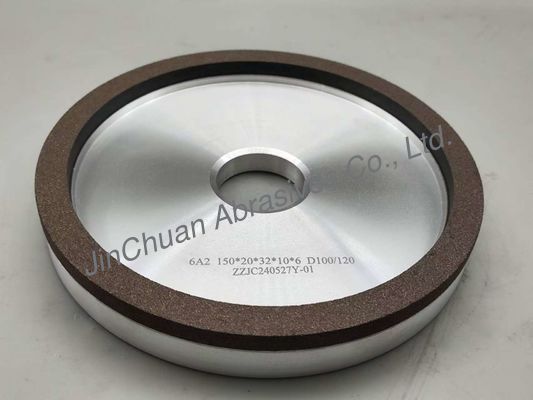 6A2 150mm রেজিন হুইল TCT কার্বাইড গ্রাইন্ডিং কাপ হুইল জন্য ডায়মন্ড গ্রাইন্ডার ডিস্ক
