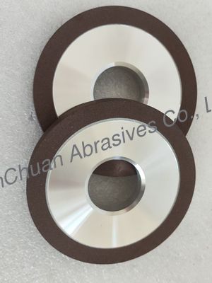 1A1 100*10*31.75*10mm D64 C125 রেজিন বন্ড ডায়মন্ড গ্রিলিং হুইল যথার্থ গ্রিলিং অ্যাপ্লিকেশন জন্য