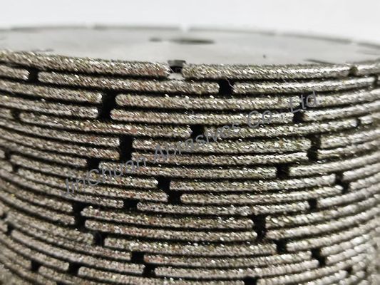 দীর্ঘ জীবনকাল ইলেক্ট্রোপ্লেটেড বন্ডড ডায়মন্ড কাটিং ব্লেড