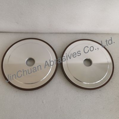 14A1 200mm D107 রজন বন্ড ডায়মন্ড গ্রিলিং হুইল কাঠের যন্ত্রপাতি জন্য সোজা ছুরি কাটার ধারালো জন্য