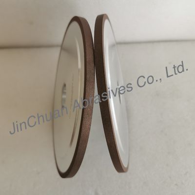 14A1 200mm D107 রজন বন্ড ডায়মন্ড গ্রিলিং হুইল কাঠের যন্ত্রপাতি জন্য সোজা ছুরি কাটার ধারালো জন্য