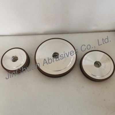 14A1 200mm D107 রজন বন্ড ডায়মন্ড গ্রিলিং হুইল কাঠের যন্ত্রপাতি জন্য সোজা ছুরি কাটার ধারালো জন্য