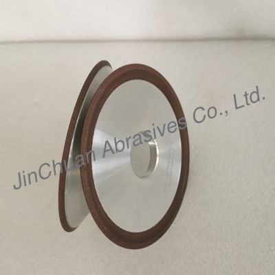 ব্যাসার্ধ 175 মিমি 4 ভি 2 রেজিন ডিশ আকৃতির গ্রাইন্ডিং হুইল কার্বাইড সিগ গ্রাইন্ডিং জন্য