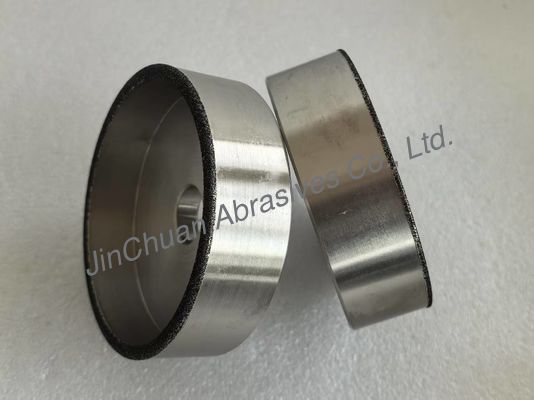 6A2 স্টেলাইটের জন্য কাপ হুইল তুরপুন ব্লেড গ্রিলিং এবং শেফিং হুইল ইলেক্ট্রোপ্লেটেড বন্ড