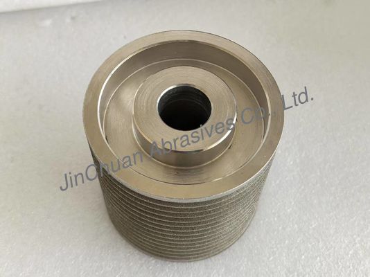 বিশেষ আকার এবং আকৃতি অ্যাম্বার রঙ ইলেক্ট্রোপ্লেটেড বোন্ডেড সিবিএন হুইলস গ্রিলিং এবং শেফিংয়ের জন্য