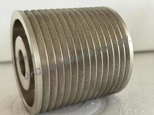 বিশেষ আকার এবং আকৃতি অ্যাম্বার রঙ ইলেক্ট্রোপ্লেটেড বোন্ডেড সিবিএন হুইলস গ্রিলিং এবং শেফিংয়ের জন্য