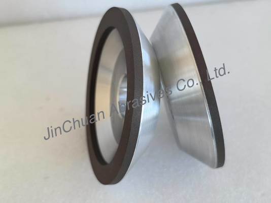 12A2 রজন বন্ড ডায়মন্ড ডিশ হুইলস সিমেন্টেড কার্বাইড শাপনিং গ্রাইন্ডিং ডিস্কের জন্য