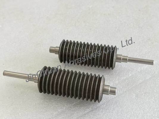 নন-স্ট্যান্ডার্ড কাস্টমাইজড ইলেক্ট্রোপ্লেটেড সিবিএন গ্রিলিং হুইল 30 * 122.5 * 6 * 3 মিমি মাল্টিটুল স্যাব ব্লেডগুলি তীক্ষ্ণ করার জন্য ((বিআইএম,এইচসিএস,এইচএসএস)