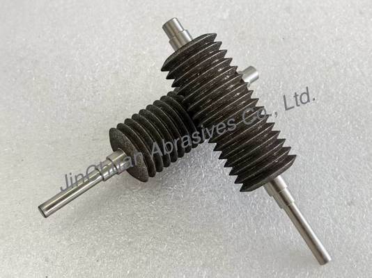 নন-স্ট্যান্ডার্ড কাস্টমাইজড ইলেক্ট্রোপ্লেটেড সিবিএন গ্রিলিং হুইল 30 * 122.5 * 6 * 3 মিমি মাল্টিটুল স্যাব ব্লেডগুলি তীক্ষ্ণ করার জন্য ((বিআইএম,এইচসিএস,এইচএসএস)