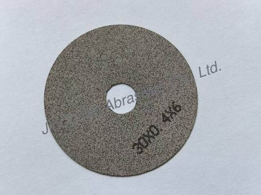 0.4 মিমি স্যুপার পাতলা চিপ ব্রেকার ধাতু বন্ড সিবিএন কাটিং হুইল 1A8 স্লটার জন্য