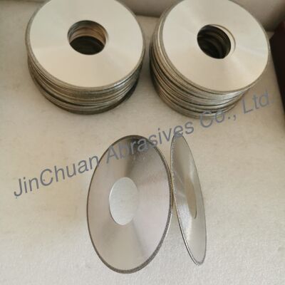 ব্যাসার্ধ 127mm বেধ 1.55mm গ্রিট D151 বিদ্যুতায়িত ডায়মন্ড সেগ ব্লেড