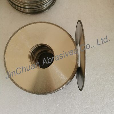 ব্যাসার্ধ 127mm বেধ 1.55mm গ্রিট D151 বিদ্যুতায়িত ডায়মন্ড সেগ ব্লেড