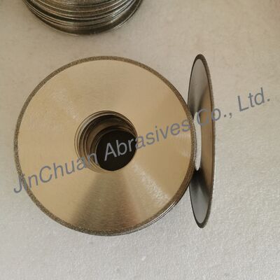 ব্যাসার্ধ 127mm বেধ 1.55mm গ্রিট D151 বিদ্যুতায়িত ডায়মন্ড সেগ ব্লেড