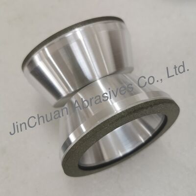 11A2 রেজিন বন্ড CBN গ্রিলিং হুইল 90*35T*10*10*3mm শুকনো গ্রিলিং B126