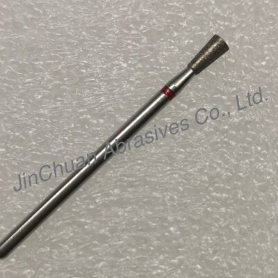 দন্তচিকিত্সার জন্য কাস্টমাইজড 2-স্তরযুক্ত ইলেক্ট্রোপ্লেটেড ডায়মন্ড লো-স্পিড বার্স