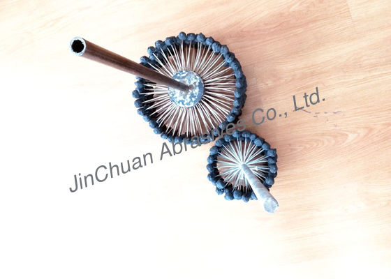 ম্যানুয়াল অপারেশন ব্রাশ গবেষণা ফ্লেক্স হোন, আকার 4 ইঞ্চি সিলিন্ডার বল হোন