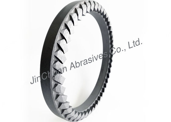 ব্রেক প্যাড কাস্টমাইজড আকার জন্য উচ্চ শক্তি নলাকার সিন্থেটিক ডায়মন্ড চাকা