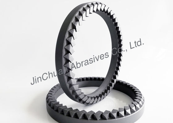 ব্রেক প্যাড কাস্টমাইজড আকার জন্য উচ্চ শক্তি নলাকার সিন্থেটিক ডায়মন্ড চাকা