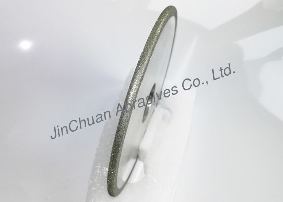 ব্রেক প্যাড Slotting ভারসাম্য মেশিন ড্রাম জন্য বৃত্তাকার electroplated ডায়মন্ড গ্রাইন্ডিং চাকা