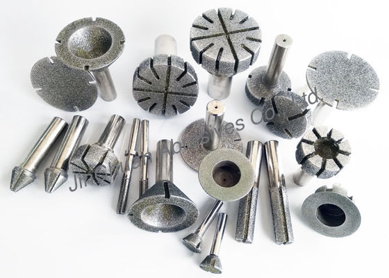 12 মিমি ব্যাস 50mm দৈর্ঘ্য সারফেস সমাপ্তি ডায়মন্ড গ্রাইন্ডিং পিনের