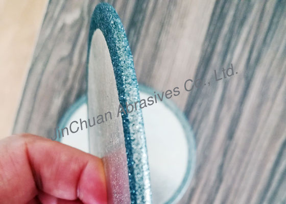 B151 উচ্চ উত্পাদনশীলতা ইলেক্ট্রোপ্লেটেড সিবিএন পারফেক্ট অ্যাব্রেসিভ উপাদানগুলির সাথে কাটা বন্ধ চাকা