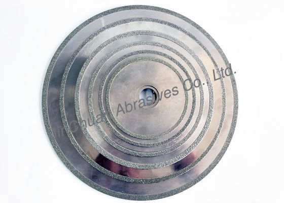 মার্বেল কাটিং কাস্টমাইজড আকার জন্য উচ্চ শক্তি ইলেক্ট্রোপ্লেটেড ডায়মন্ড ফলক