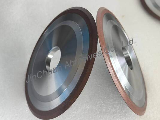 রেজিন ডায়মন্ড গ্রাইন্ডিং হুইল 14V1 150*8*32*3*6mm 60 ডিগ্রি ভি আকৃতির দীর্ঘস্থায়ী কার্বাইড টুলের জন্য