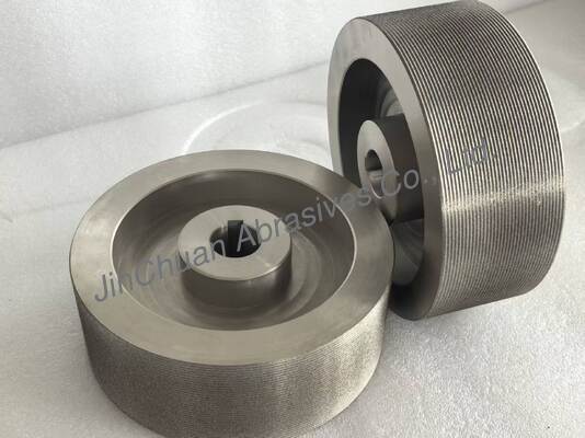 ইলেক্ট্রো বন্ডেড সিবিএন হুইল 200x75x31.75 মিমি B140-170 12TPI সিবিএন হুইল দন্ত খোলার জন্য