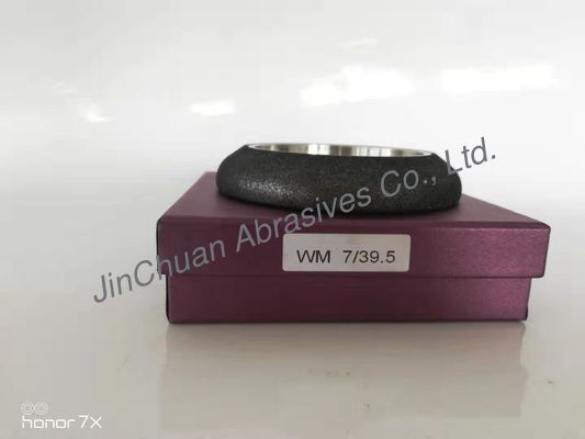 দীর্ঘ কাজ জীবন এবং ভাল sharpening পৃষ্ঠ সঙ্গে কাঠ ব্যান্ড sawmill ব্লেড 7 / 39.5 জন্য CBN Sharpening চাকা