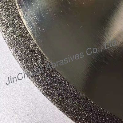 ইলেক্ট্রোপলেট সিবিএন কাটিং হুইল, 12 '' বি 50 গ্রিট গ্রাইন্ডিং হুইল বসন্ত বসন্ত ইস্পাত জন্য