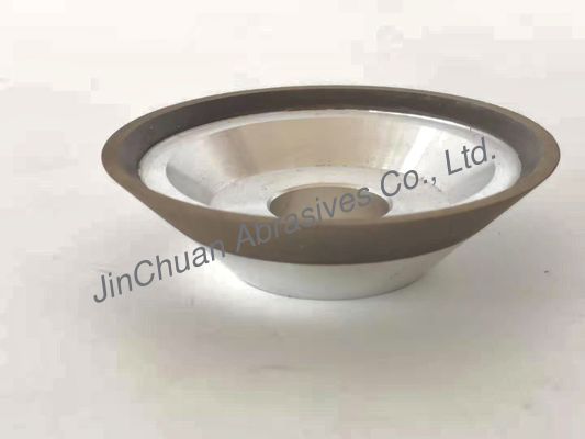 ধারালো কাঠ D64 গ্রিট ডায়মন্ড স্যান্ডিং হুইল রজন বন্ধন ভারী দায়িত্ব