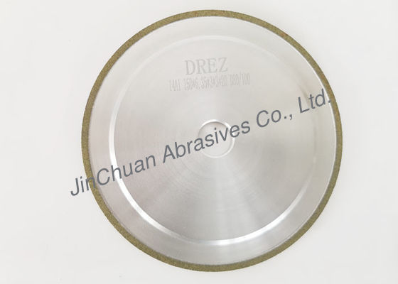 14A1 150 মিমি * 6.35 মিমি * 3 মিমি * 3 মিমি * 20 মিমি ডি 80/100 / রজন বন্ডেড ডায়মন্ড নাকাল চাকা উচ্চ নাকাল দক্ষতা