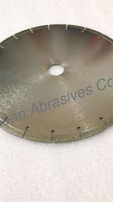 মেটাল কাটিং ইলেক্ট্রোপ্লেটেড ডায়মন্ড ফলক / ডায়মন্ড ব্লেড টাইল কাটার 300 মিমি