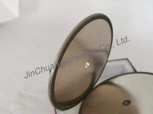 D150 চেইন ইলেক্ট্রোপ্লেটেড সিবিএন অ্যাব্রেসিভ হুইলগুলি ধারালো করে দেখেছে