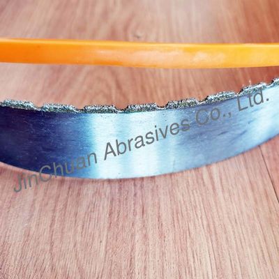 স্ট্রেট কাটা স্টিল সাবস্ট্রেট ডায়মন্ড ব্যান্ড দেখেছি