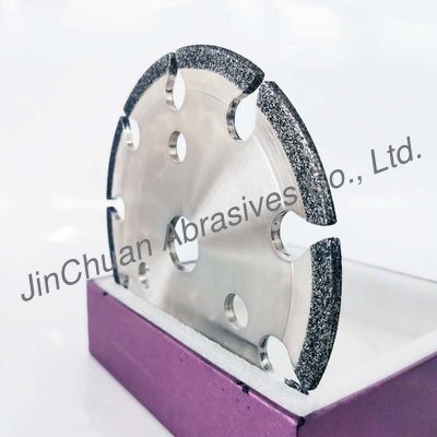 উচ্চ কার্যক্ষম দক্ষতা সিবিএন ডায়মন্ড হুইল ইলেক্ট্রোপ্লেটেড বন্ড আইএসও শংসাপত্র