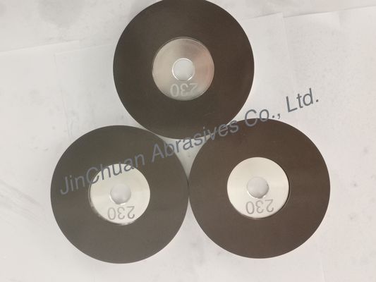 প্রতিরোধী 230 গ্রিট ফ্ল্যাট সিবিএন শার্পিং চাকা পরুন