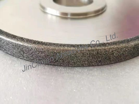 1 এ 1 ইলেক্ট্রোপ্লেটেড গ্রাইন্ডিং সিবিএন ডায়মন্ড হুইল 152 * 12.7 * 34.93 * 5 বি 80/100
